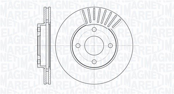 MAGNETI MARELLI Jarrulevy 361302040206